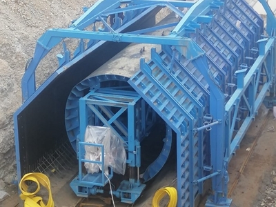 Coffrage de tunnel d'infrastructure - Irak