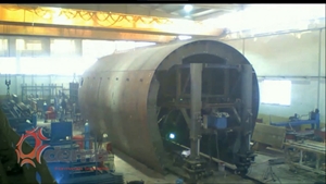Phase de fabrication accélérée du coffrage des tunnels d'infrastructure